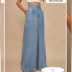 NWT Size L Tercel Pocket High Waisted Pants